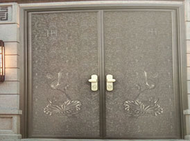 铸铝大门	